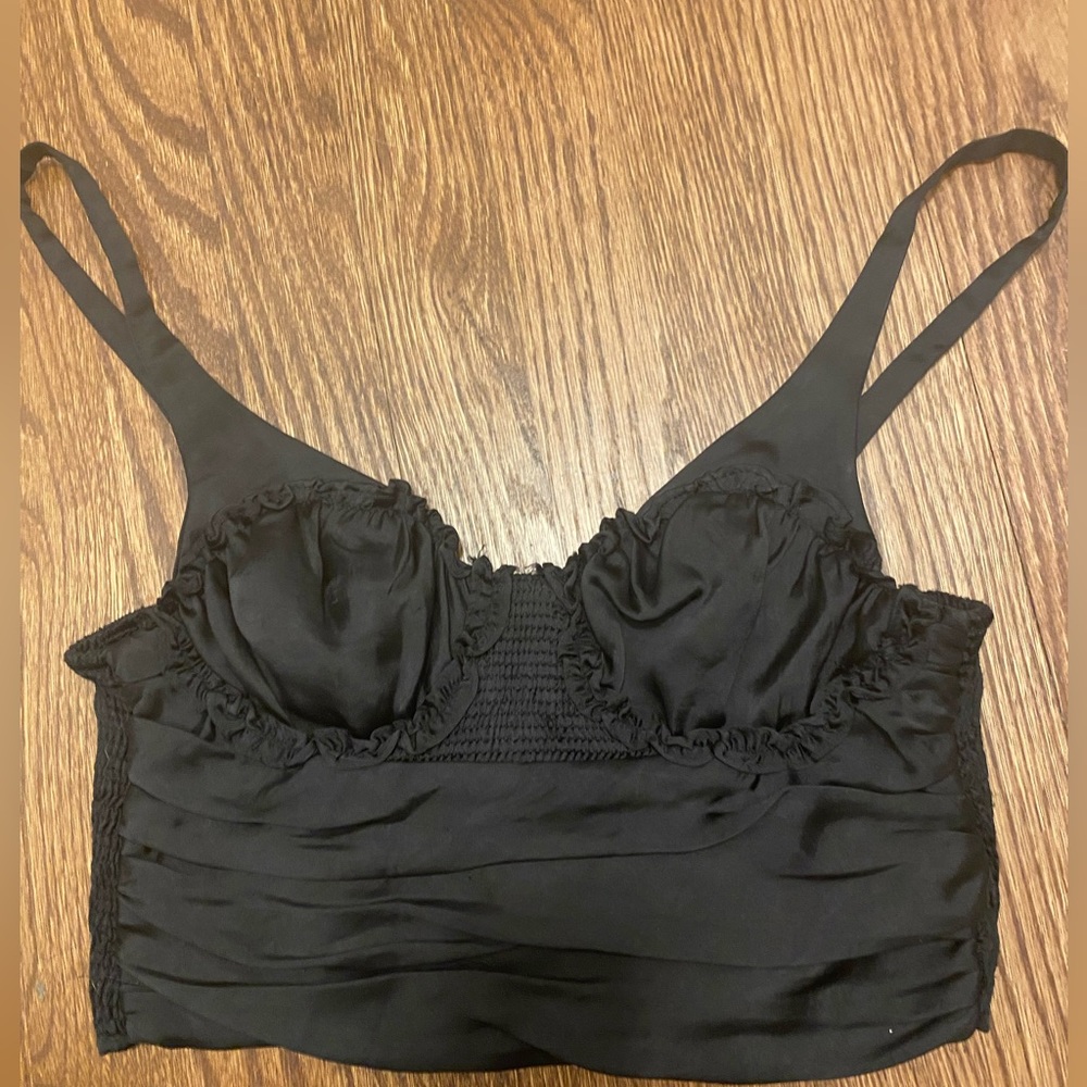 zara crop top